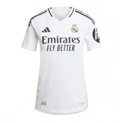 Fotbalové Dres Real Madrid Endrick #16 Dámské Domácí 2024-25 Krátký Rukáv Fotbalové Dres Real Madrid Endrick #16 Dámské Domácí 2024-25 Krátký Rukáv